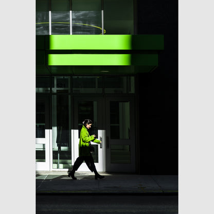 Green - Vannopics, Abstract, New York, Night, Vertical