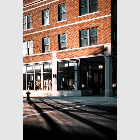 In the Shadows - Vannopics, Detroit, Night, Vertical