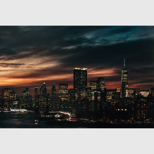 Lower Manhattan - Vannopics, Horizontal, New York, Night