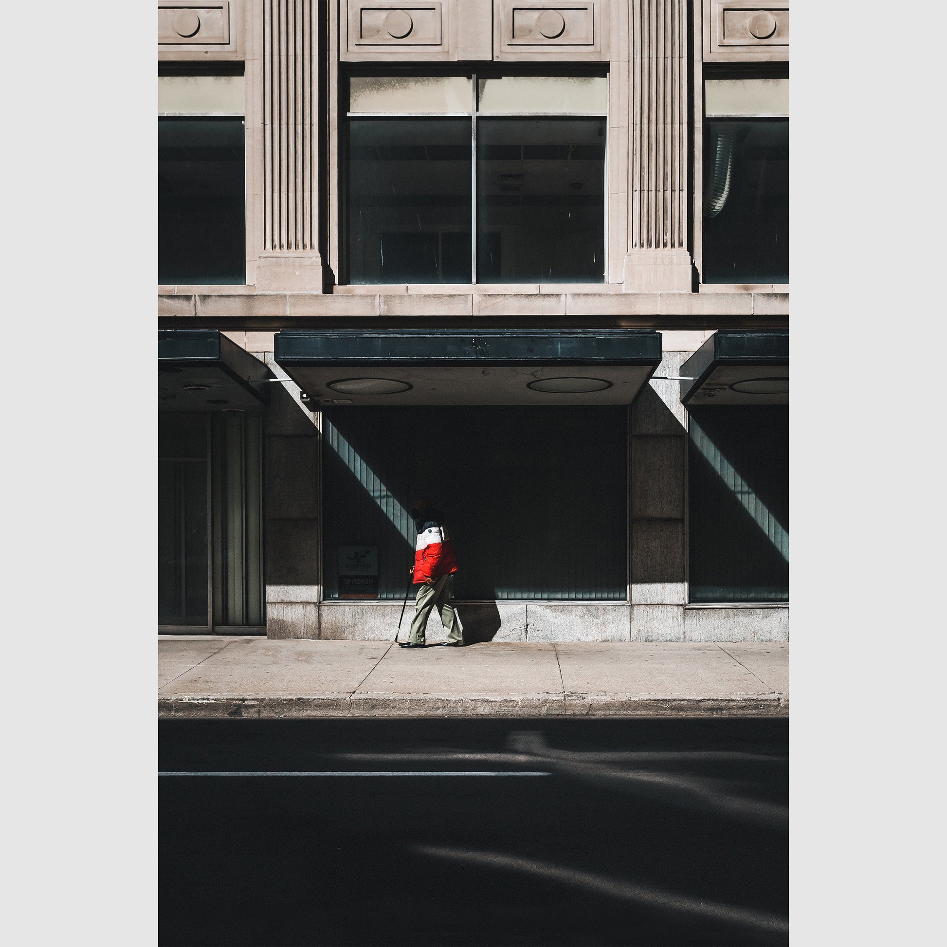 Red Pop - Vannopics, Detroit, Night, Vertical